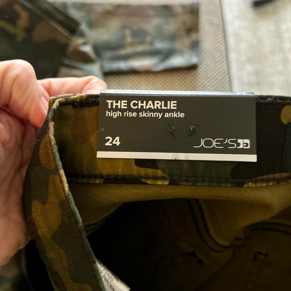 NWT JOE’S high rise ankle camo jeans - Picture 1 of 7